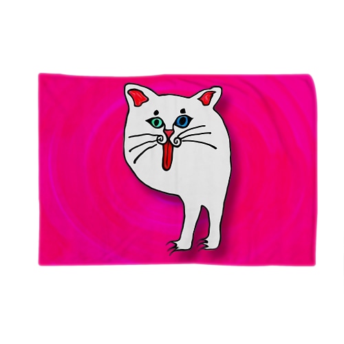 白猫くん Blanket