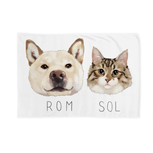 rom & sol ブランケット