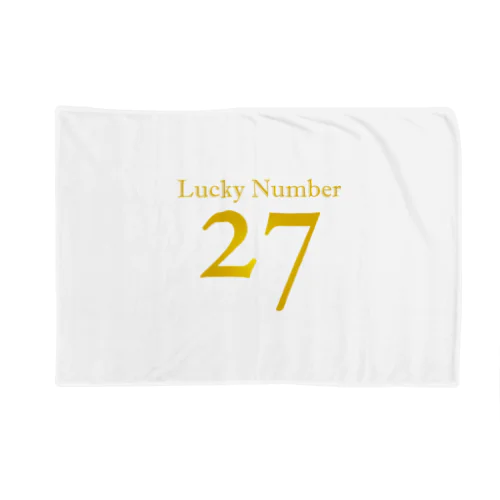 ラッキーNo.27 Blanket