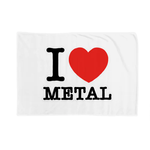 I LOVE METAL ブランケット