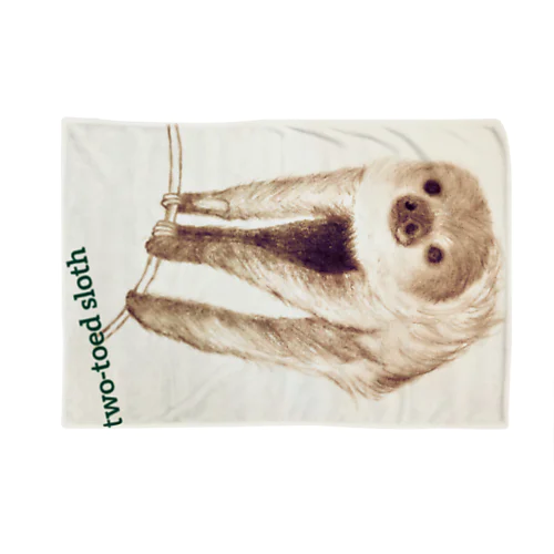 two-toed sloth ブランケット