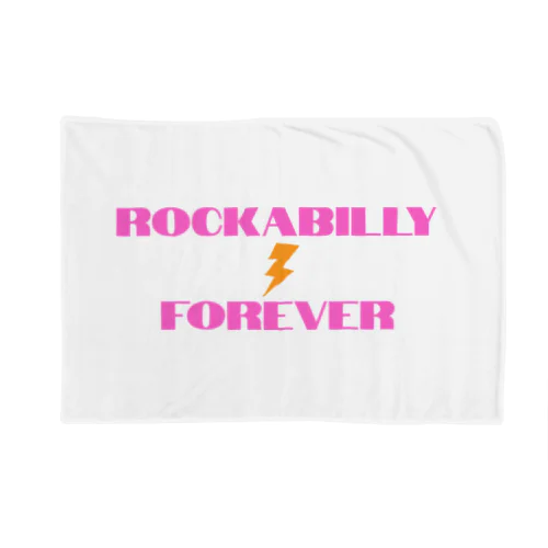 Rockabilly Forever（シンプルP） ブランケット