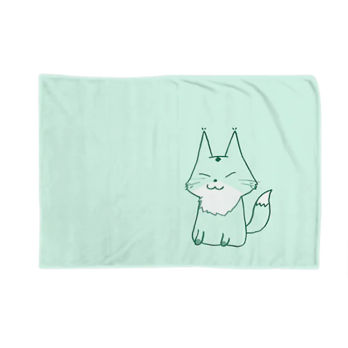 たけにゃんが狐！ Blanket