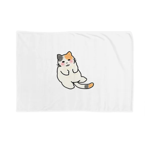 もちもちほっぺのねこ Blanket