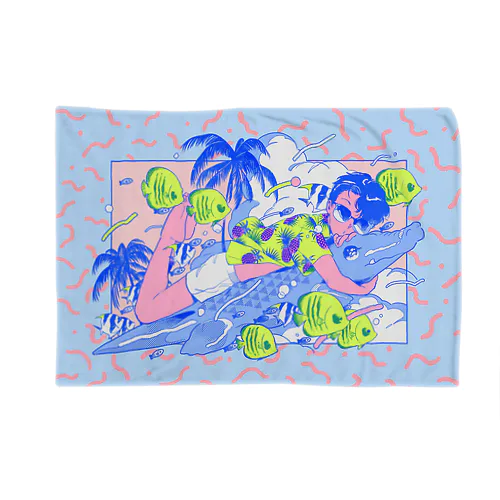 バカンス Blanket