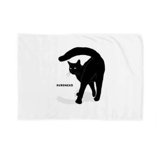 黒猫たんのおちりが堪能出来る権利の付与 黒ロゴ Blanket