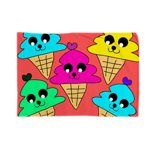 ソフトクリーム🍦 Blanket