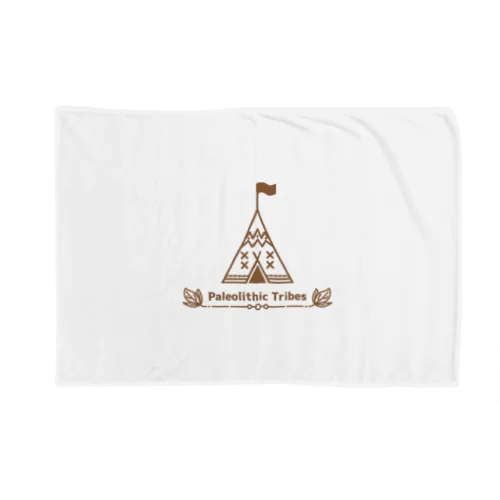 Paleolithic Camping Tent (Original Color) Blanket