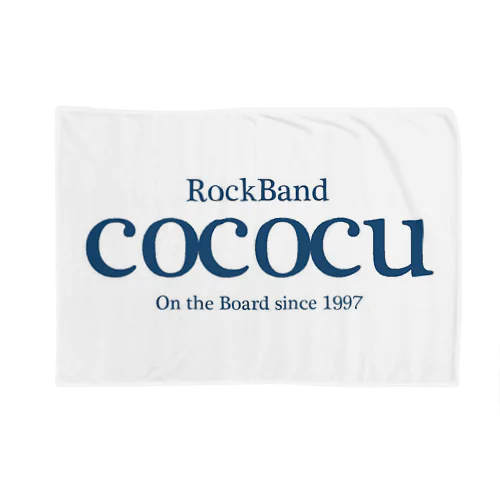 Rock Band COCOCU Blue Blanket