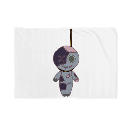 HANGING VOODOO DOLL SMOKEY ブランケット