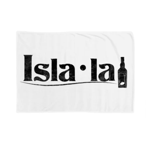 Isla･laロゴブランケット ブランケット