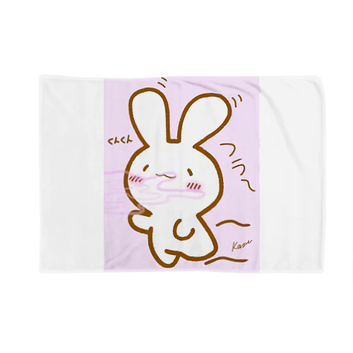 誘われけあうさ Blanket