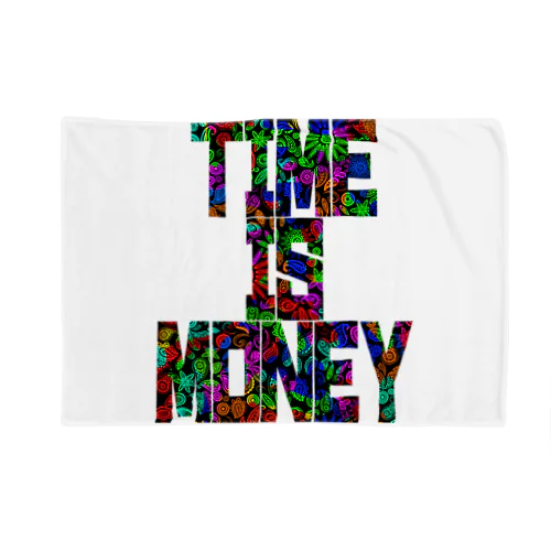 Time is money（タイムイズマネー） Blanket