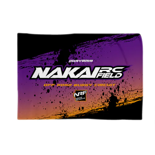 NRF NAKAI RC FIELD ロゴ雑貨 Blanket