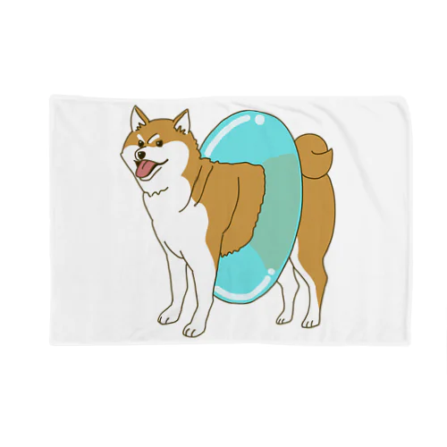 プールに行く気の柴犬 Blanket