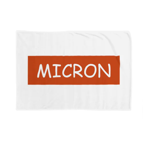 MICRON 初期　シンプルロゴシリーズ Blanket