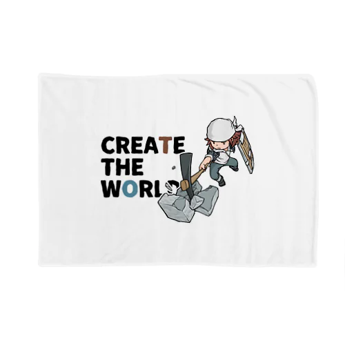 CREATE THE WORLD ブランケット