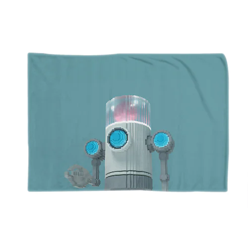 VoxelArt-ROBOT- Blanket