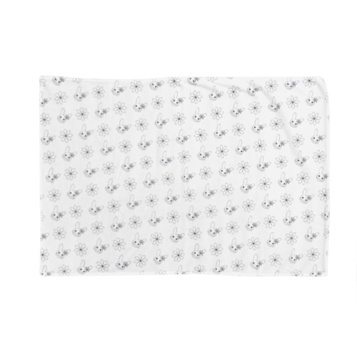 びっくり♥らびこ♥とお花 Blanket