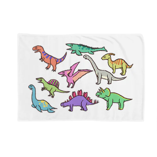 のんきな恐竜たち Blanket
