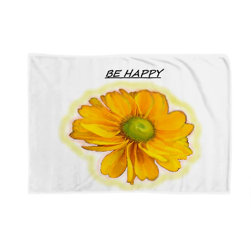 BE  HAPPY Blanket