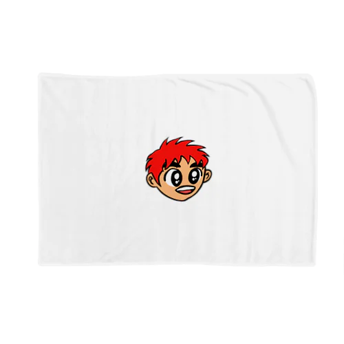 0007・赤い髪の少年（じゅうにブランド） Blanket