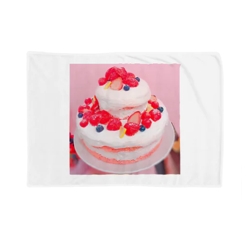 ベリーのピンクネイキッドケーキ Blanket
