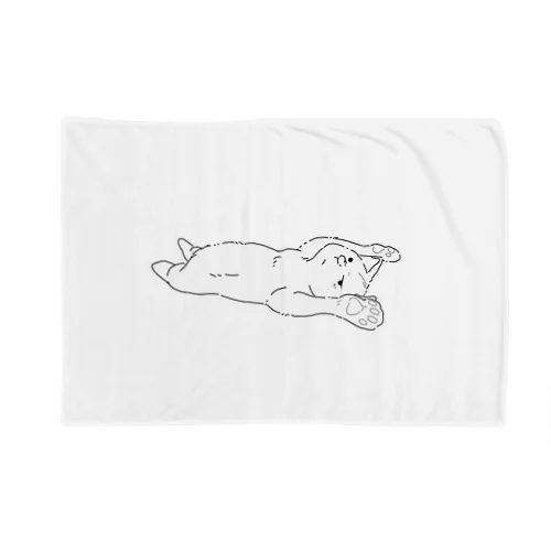 nIwa neko label Blanket