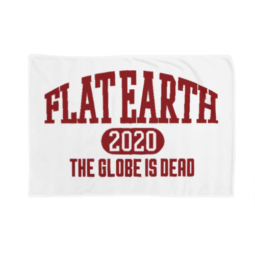 カレッジ風［ネバダカラー］　フラットアース　FLATEARTH Blanket