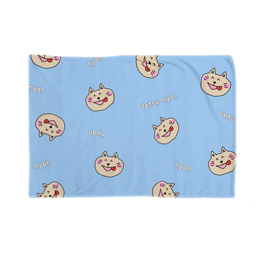 (小物) てつにゃん Blanket