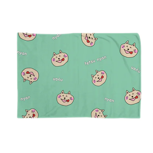 (小物) てつにゃん Blanket
