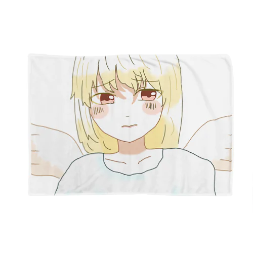 困り顔天使ちゃん Blanket