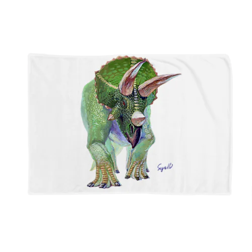 Triceratops ブランケット