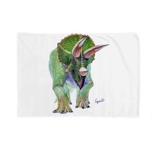 Triceratops Blanket