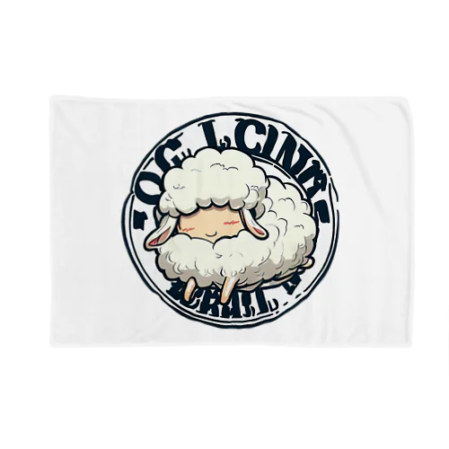 fluffy sheep 03 Blanket