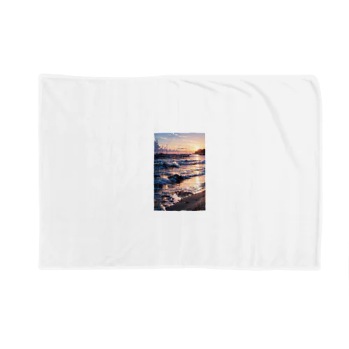 夕暮れの海 Blanket
