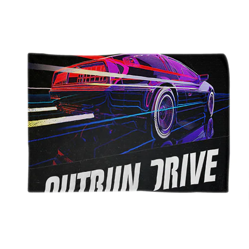 OUTRUN DRIVE Blanket