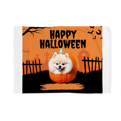 ハロウィンを楽しむ犬 Blanket