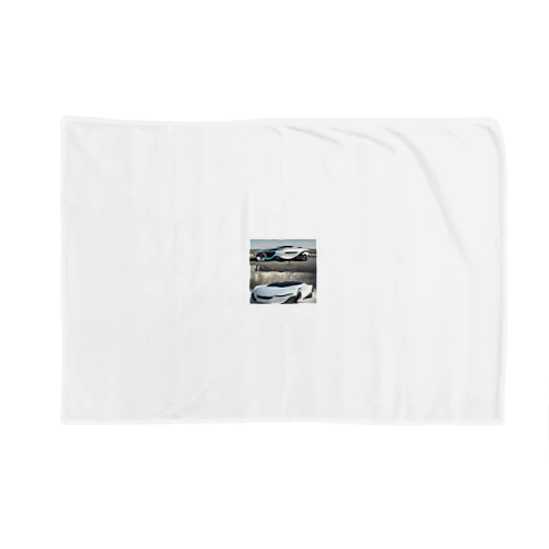 未来カーの写真風グッズ Blanket