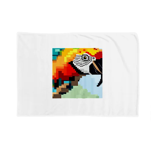 ドット絵のオウム Blanket