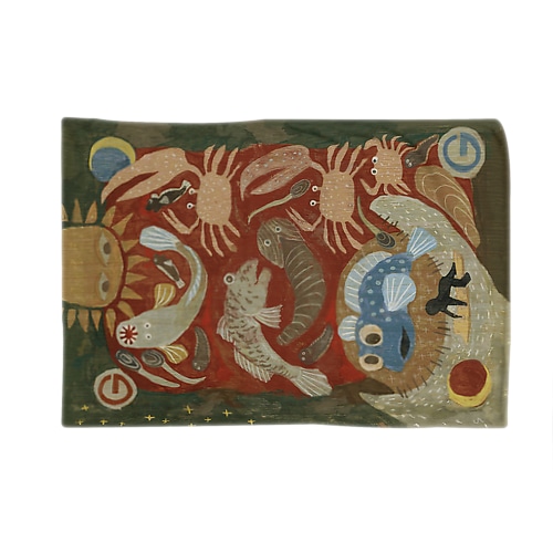 有明海の世界の昼 Blanket