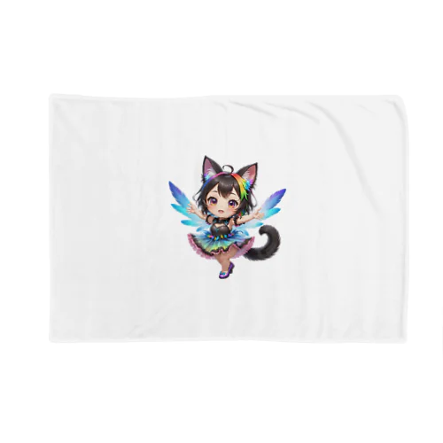 妖精のハロウィンフェス（黒猫2） Blanket