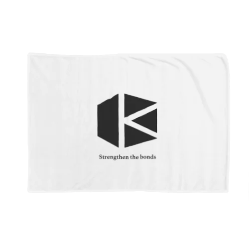 Kubography Black Logo Blanket