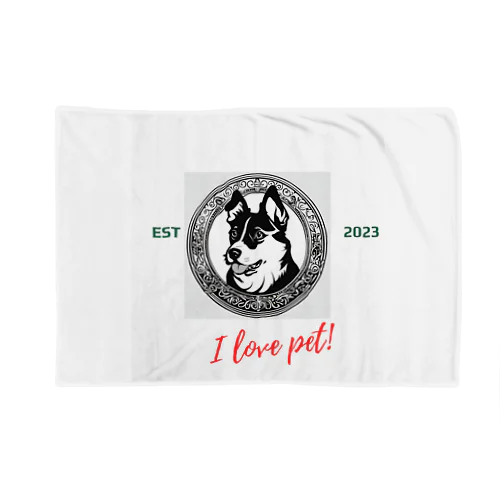 Dog　ペット好き④ Blanket