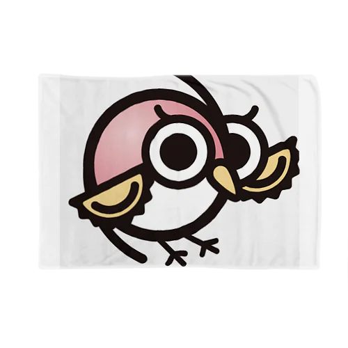 幸福の鳥　ふくちゃん Blanket