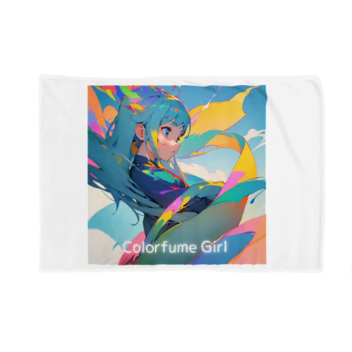 Colorfume Girl #001 Blanket