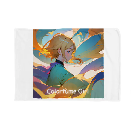 Colorfume Girl #003 Blanket