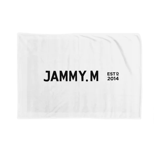 JAMMY.M ロゴ① Blanket