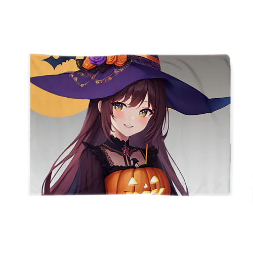 魔女っ子　ハロウィン ブランケット