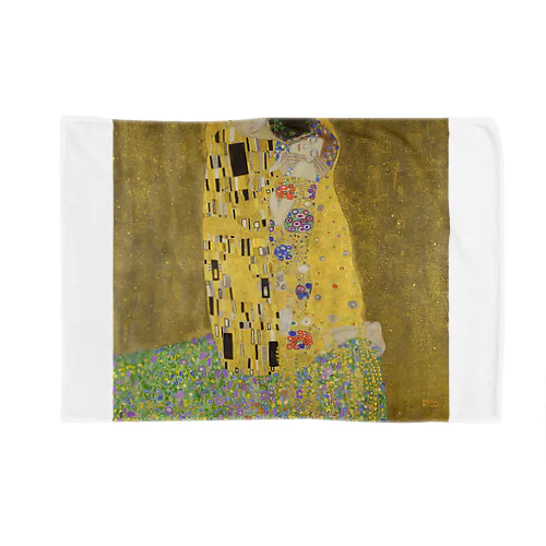 クリムト「接吻」　グスタフ・クリムトの絵画【名画】 Blanket